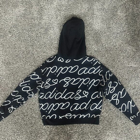Girls Adidas Hooded Sweatshirt (Youth XL) - Picture 2 of 4